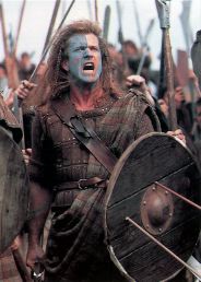 Mel in 'Braveheart'